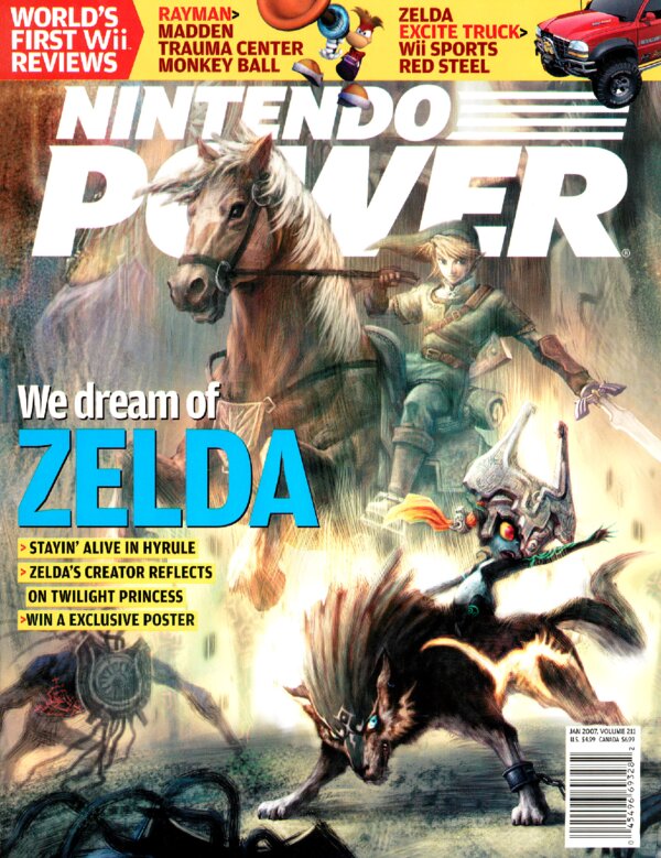 Nintendo Power Issue 211 (January 2007) cover